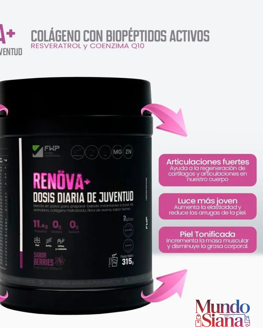 COLAGENO RENOVA − BIENESTAR DESDE ADENTRO